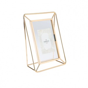 Premium Designer Golden <b>Metal</b> <b>Photo</b> <b>Frame</b> Perfect For Tabletop Or Wall Display With Glamorous Charm - Product Image 4