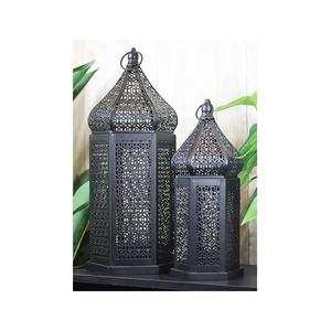 Large Antique Metal Ramadan Lantern For Festive Corners Enhancing Spiritual Ambience With Traditional Craft - Product Image 4