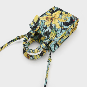 กระเป๋าผ้าสำหรับเด็กผู้หญิงกระเป๋าสะพายข้างมินิวินเทจกระเป๋าอินเทรนด์สำหรับเด็กผู้หญิงผลิตในเวียดนาม - Product Image 4