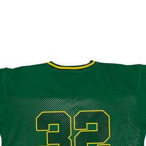 Fabricación profesional V cuello Rugby Jerseys para ropa deportiva al por mayor Etiqueta Privada bordada fútbol americano Jersey - Product Image 4