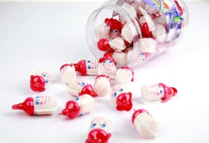 Fruity flavour Earth gummy soft <b>candy</b> baby bottle marshmallows shape multi color sweet feature Gift <b>candy</b> for Kids - Product Image 3