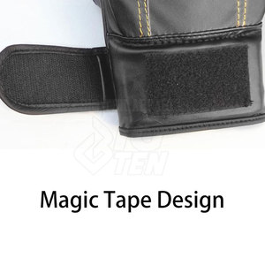 Gants de boxe en cuir avec rembourrage solide et support de poignet pour l'entraînement, le sparring et les entraînements de fitness généraux - Product Image 3