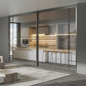 SUNHOHI-Cerradura magnética popular, separación <span class=keywords><strong>de</strong></span> espacio <span class=keywords><strong>de</strong></span> oficina, Partición <span class=keywords><strong>de</strong></span> vidrio interior <span class=keywords><strong>de</strong></span> oficina moderna con puerta corredera <span class=keywords><strong>de</strong></span> patio - Product Image 4