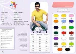 Best Stretch Quick Wash Ready Round Neck Micro Polyester T <b>Shirt</b> For Workout Cycling <b>Hiking</b> Or Daily Use Available at Low Price - Product Image 6