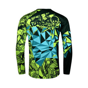 Diseño personalizado Impresión digital Transpirable 100% Poliéster Adulto todoterreno MTB Jersey para hombres - Product Image 2