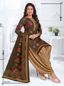 New 2023 <strong>Designer</strong> Party Wear Sexy Premium Quality Pure Cotton <strong>Kurti</strong> With Pant and <strong>Dupatta</strong> With Printed Work Worldwide Supplier - Product Image 3