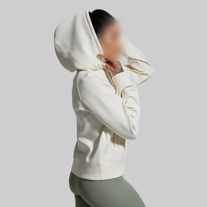 Sudaderas de Invierno para Mujer, Elegantes y de Alta Calidad, 100% Algodón, Color Sólido, Logotipo Frontal, Diseño Nuevo al por Mayor - Product Image 4