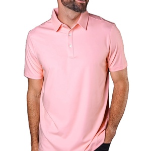 Camiseta Polo personalizada OEM algodón liso en blanco manga corta 300 gramos peso logotipo frontal ajuste regular - Product Image 4