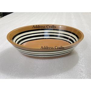 Bol à salade en résine en forme de bateau au design unique, vaisselle, ensemble cadeau de Noël, bol à fruits en résine, plateau de service en résine à succès - Product Image 1