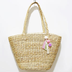 Artex Dong Thap Handmade Woven <b>Straw</b> <b>Handbag</b> for Women from Natural Seagrass and Water Hyacinth Crafts Made in Vietnam - Product Image 1
