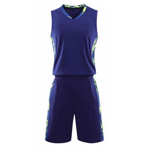 Derniers modèles d'uniformes de basketball sur mesure pour adultes, grandes tailles, OEM 2024, respirants, imprimés par sublimation, séchage rapide, 100% sport - Product Image 2