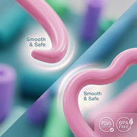 Outil de retrait d'aligneurs en forme de cœur mignon, crochet de retrait de gouttières invisibles en plastique multicolore pour patient d'orthodontie dentaire