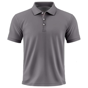 เสื้อโปโลผู้ชายแขนสั้นปักโลโก้เสื้อโปโลระบายอากาศ - Product Image 6
