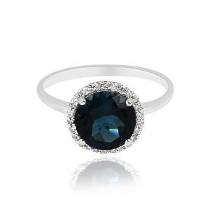 Anillo de joyería de piedras preciosas bonitas de Plata de Ley 925 de lujo, anillo de dedo de fiesta de boda de amatista Africana multicolor al por mayor - Product Image 4