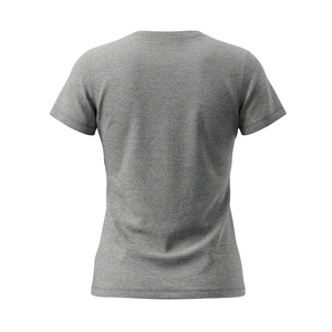 Custom Printing Women Sports T-<b>Shirt</b> High Quality Customized Logo Breathable Jersey Fabric Comfortable Casual Wear Spring/Summer - Product Image 2