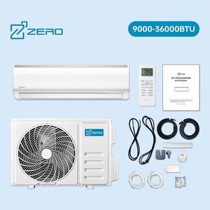 Compre ZERO-Inversor inteligente de 24000 Btu, mini aire acondicionado dividido montado en la pared, 9000Btu, 36000Btu, entrega mundial, precio bajo - Product Image 1