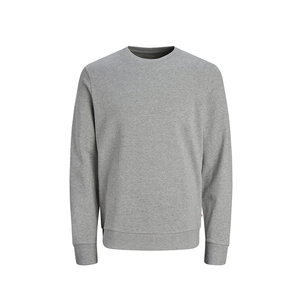 Sweat-shirt d'hiver personnalisé en molleton français pour homme, col rond, vente en gros, logo brodé personnalisé, respectueux de l'environnement, manches longues - Product Image 2