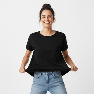 เสื้อยืดผู้หญิงไซส์ใหญ่ สวมใส่สบาย ลายปัก  รักษ์โลก ระบายอากาศดี ราคาถูก มีสินค้าพร้อมส่ง - Product Image 1