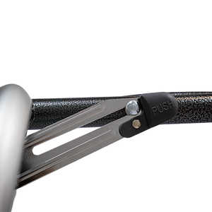 Premium <b>Folding</b> Aluminum <b>Walker</b> with Wheels Rehabilitation Therapy Supplies - Product Image 3