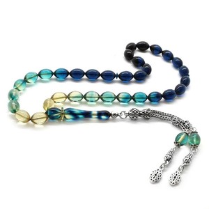 ลูกปัดสวดมนต์สีเขียวคริสตัลระบายอากาศ - Product Image 5