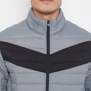 Chaqueta Acolchada Gruesa Unisex de Lana Peinada, Nueva Colección, con Cremallera, Cuello Alto, Impermeable, Transpirable, Estilo Urbano, Servicio OEM, Invierno - Product Image 5