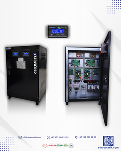 SERVO-RED TRIFÁSICO 110V 25A-500A Fuente de alimentación de CC Cargador de batería Rectificador Redressor tres 3PH 3 fases - Product Image 4