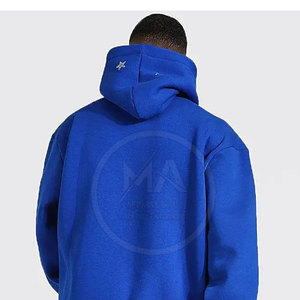 Ensemble de survêtement d'hiver pour hommes de haute qualité dernière conception décontracté à manches longues noir motif solide grande taille 100% coton respirant - Product Image 6