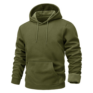 Vente en gros conception personnalisée broderie Logo femmes 100% coton fermeture éclair hommes sweats à capuche avec col à capuche automne éponge sweat - Product Image 1
