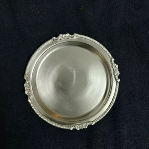 Bol en métal rond poli de grande taille, bol en acier inoxydable, bol de service alimentaire, vaisselle, bol artisanal écologique pour un usage domestique - Product Image 1