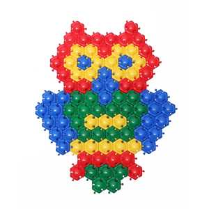 Hexie Puzzle <b>Blocks</b> Construction Educational Toy for 2-4 Years <b>Plastic</b> ABS Material Magnet Anime Character Model Packaged Sets - Product Image 3