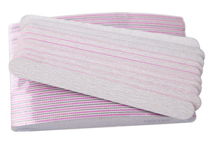 Custom Logo High Quality Manicure Tools with 100/180 Grit Double Sided <b>Emery</b> <b>Board</b> Nail Files Sanding Buffer Block Made Sponge - Product Image 5