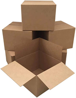 Boîte en carton ondulé avec logo personnalisé, boîte en papier écologique, gaufrage pour boîte d'expédition, matériaux recyclés, boîte cadeau pour l'emballage