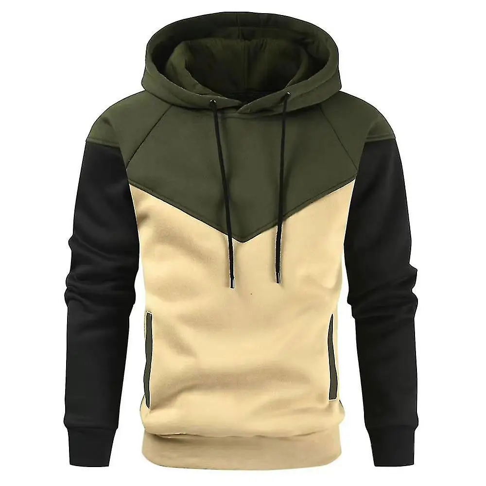 Felpa Pullover Basic con tasche e palestra per entrambi Pullover sportivo a maniche lunghe da uomo in pile molto accogliente