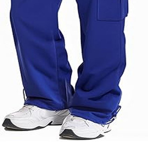 Nuevo diseño logotipo personalizado hombres gimnasio Jogger alta calidad Slim Fit Casual hombres Jogger pantalones subidos por Dress Sports - Product Image 3