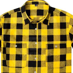 Camisa de Franela de Algodón 100% de Primera Calidad para Hombre, Cálida, Suave, Ecológica, Transpirable, Informal, Opciones de Personalización - Product Image 2