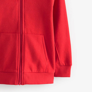 Sweat à capuche pour garçons au design décontracté et tendance, avec logo personnalisable, fermeture éclair, prix avantageux pour les acheteurs en gros, streetwear - Product Image 6