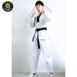 Costume de karaté d'arts martiaux 100% coton personnalisé de qualité professionnelle uniforme de karaté kimono de jiu jitsu costumes d'arts martiaux - Product Image 5