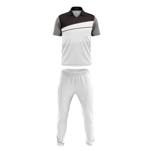 Maglia da Cricket a manica corta da uomo comoda e traspirante e divisa sportiva per pantaloni realizzata in Pakistan con mazze da Cricket incluse
