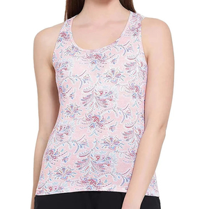 Débardeur pour femme en coton léger et respirant, idéal pour l'été et le quotidien - Product Image 1