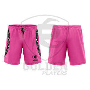 กางเกงขาสั้นใส่วิ่งสำหรับผู้ชายกางเกงขาสั้นผ้ายืดแฟชั่นฤดูร้อนแบบลำลองสีพื้นพิมพ์ซับลิเมชันดีไซน์ใหม่ - Product Image 6