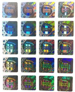Dernier papier adhésif holographique Étiquette supérieure Sécurité Hologramme - Product Image 2