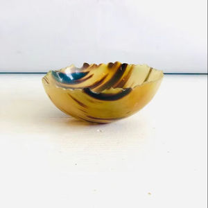 CUENCO DE CUERNO DE ALTA CALIDAD HECHO A MANO PULIDO ARTESANAL ALTO PULIDO Utensilios de cocina para servir sopa Fideos Tazón de cuerno elegante - Product Image 1