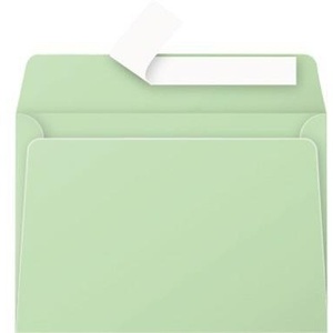 Sobres de Papel Autoadhesivos Clairefontaine Pollen DIN C6, 162 x 114 mm, con Ventana Verde, 120 g/m², 20 Unidades por Paquete - Product Image 1