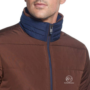 Vêtement de mode, veste à bulles coupe-vent pour homme, vente chaude, conception de logo personnalisée, veste d'hiver respirante pour homme - Product Image 4