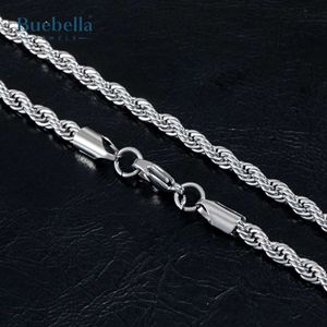 Venta caliente 925 Plata 14K Chapado en oro blanco 5mm Moissanite Miami Collar de cadena de eslabones cubanos para hombres regalo - Product Image 4