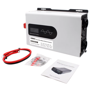 Générateur onduleur portable à onde sinusoïdale pure HOULI 12V 220V 110V 5000W, onduleur solaire 24V 220V 230V 5kW - Product Image 6