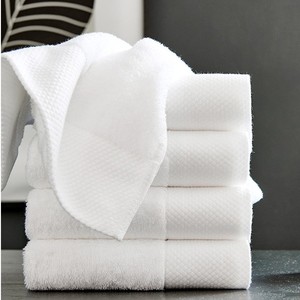 Lujosa Toalla de baño de algodón puro de peso medio de 600g 16S, cómoda, transpirable, personalizable, conjunto de Hotel para niñas y niños tejido - Product Image 3