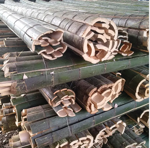 Tiras artesanales ecológicas divididas de bambú de primera calidad, materia prima natural para productos tejidos y muebles para el hogar - Product Image 2