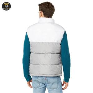 แจ็กเก็ตขนเป็ดแขนกุดของผู้ชายคุณภาพระดับพรีเมี่ยมทำจากผ้าให้ความอบอุ่นสไตล์ลำลองสำหรับฤดูหนาว - Product Image 4