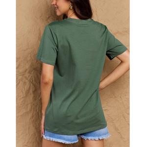 Camiseta de mujer de buena calidad, ropa cómoda de verano de estilo 2025 para mujer, camiseta informal de calidad para mujer de BD - Product Image 3